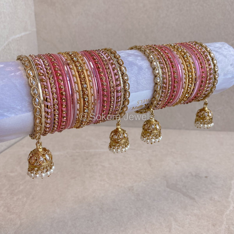 Enchanted Collection - Pretty Pinks - SOKORA JEWELSEnchanted Collection - Pretty PinksBANGLES