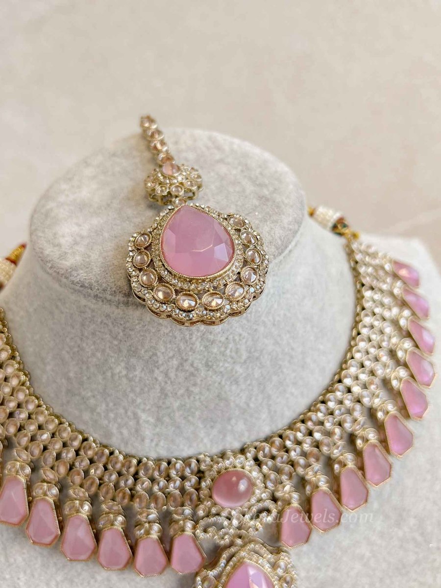 Ezme Antique Gold Necklace sets - SOKORA JEWELSEzme Antique Gold Necklace sets