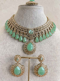 Ezme Antique Gold Necklace sets - SOKORA JEWELSEzme Antique Gold Necklace sets