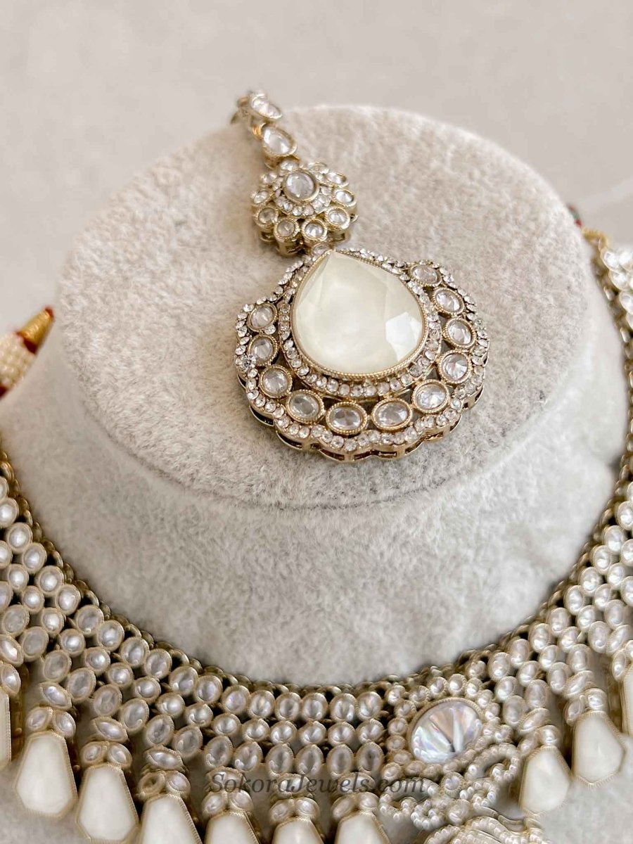 Ezme Antique Gold Necklace sets - SOKORA JEWELSEzme Antique Gold Necklace sets