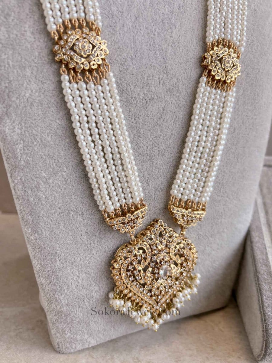 Faiza Bridal Choker set - SOKORA JEWELSFaiza Bridal Choker set