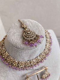 Farah Golden Necklace Sets - SOKORA JEWELSFarah Golden Necklace Sets