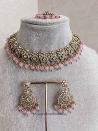 Farah Golden Necklace Sets - SOKORA JEWELSFarah Golden Necklace Sets