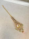 Faux Kundan Tikka - Pastels - SOKORA JEWELSFaux Kundan Tikka - Pastels