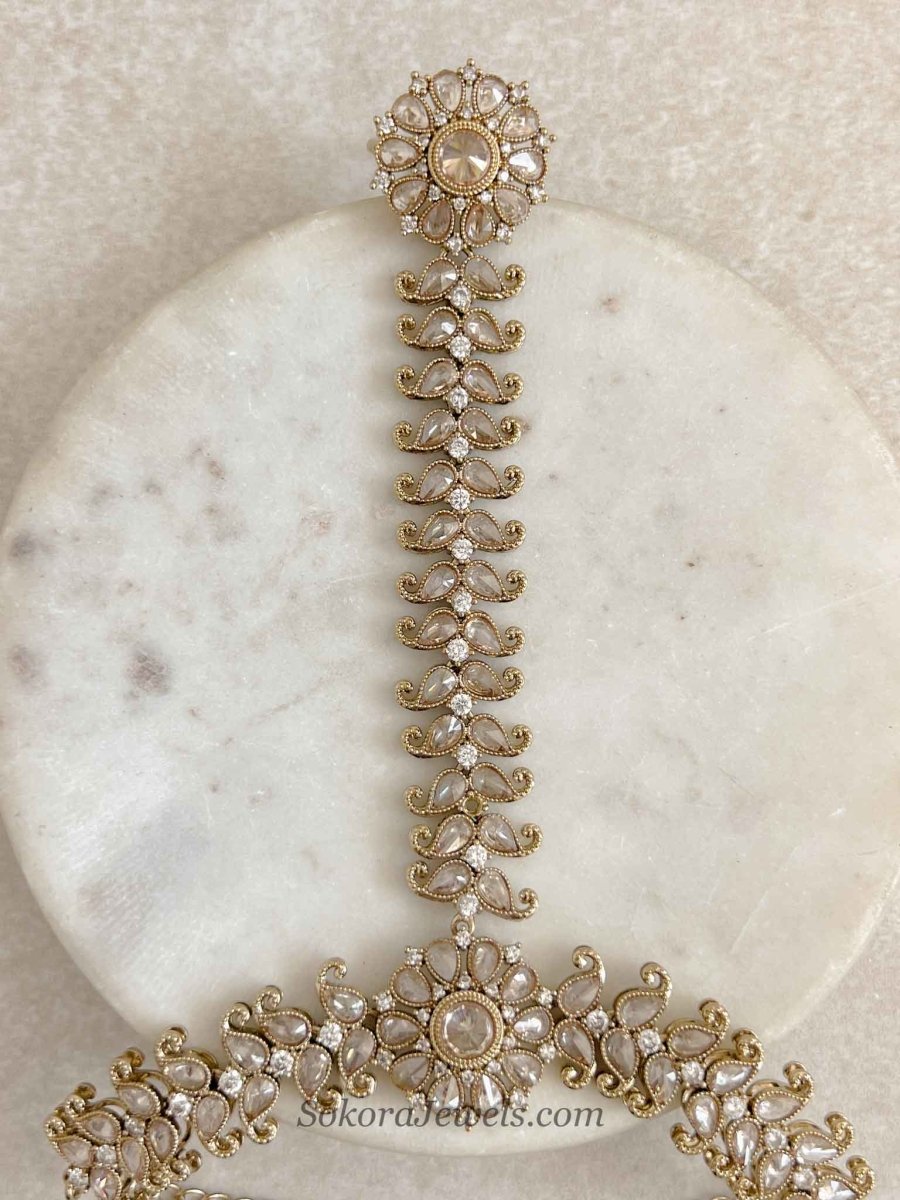 Fiza Hand Chain - Golden - SOKORA JEWELSFiza Hand Chain - Golden