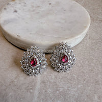 Fleur Diamante Earring Tops - SOKORA JEWELSFleur Diamante Earring Topsstuds and tops