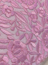 Floral Embroidered Detail Clutch Bag - Light Pink - SOKORA JEWELSFloral Embroidered Detail Clutch Bag - Light Pink