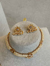 Floral Pearl & Gold set - SOKORA JEWELSFloral Pearl & Gold setNECKLACE SETS