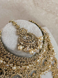 Full Golden Bridal Set - SOKORA JEWELSFull Golden Bridal Set