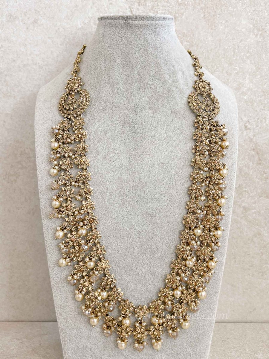 Full Golden Bridal Set - SOKORA JEWELSFull Golden Bridal Set