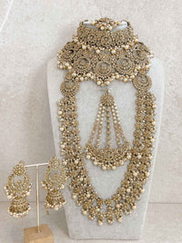 Full Golden Bridal Set - SOKORA JEWELSFull Golden Bridal Set