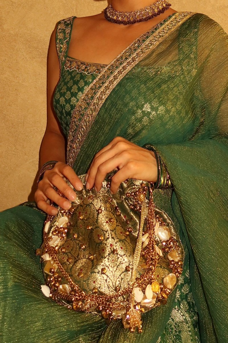 Ghungroo Bead Potli Bag - 5 Colour Options - SOKORA JEWELSGhungroo Bead Potli Bag - 5 Colour Options
