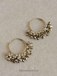 Ghungroo Hoops - SOKORA JEWELSGhungroo Hoops