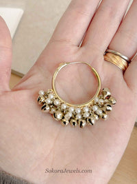 Ghungroo Hoops - SOKORA JEWELSGhungroo Hoops