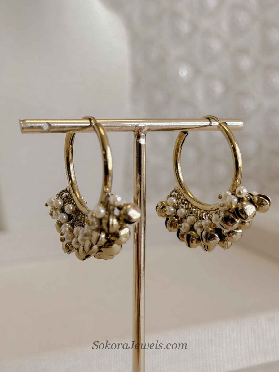 Ghungroo Hoops - SOKORA JEWELSGhungroo Hoops