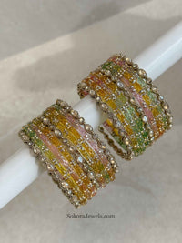 Glass Bangle Stack - SOKORA JEWELSGlass Bangle StackBANGLES