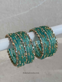 Glass Bangle Stack - SOKORA JEWELSGlass Bangle StackBANGLES