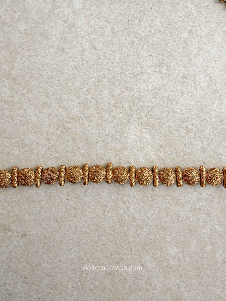 Gold Filigree Coin Waist chain - SOKORA JEWELSGold Filigree Coin Waist chain