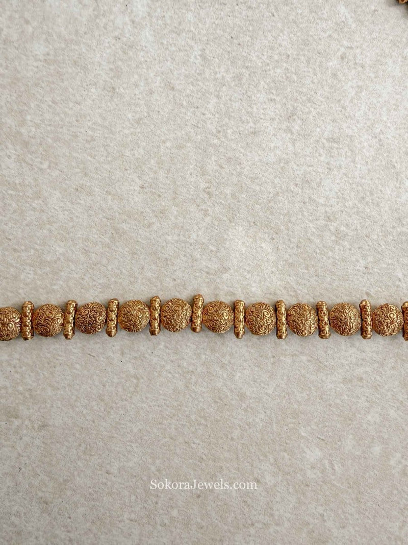 Gold Filigree Coin Waist chain - SOKORA JEWELSGold Filigree Coin Waist chain