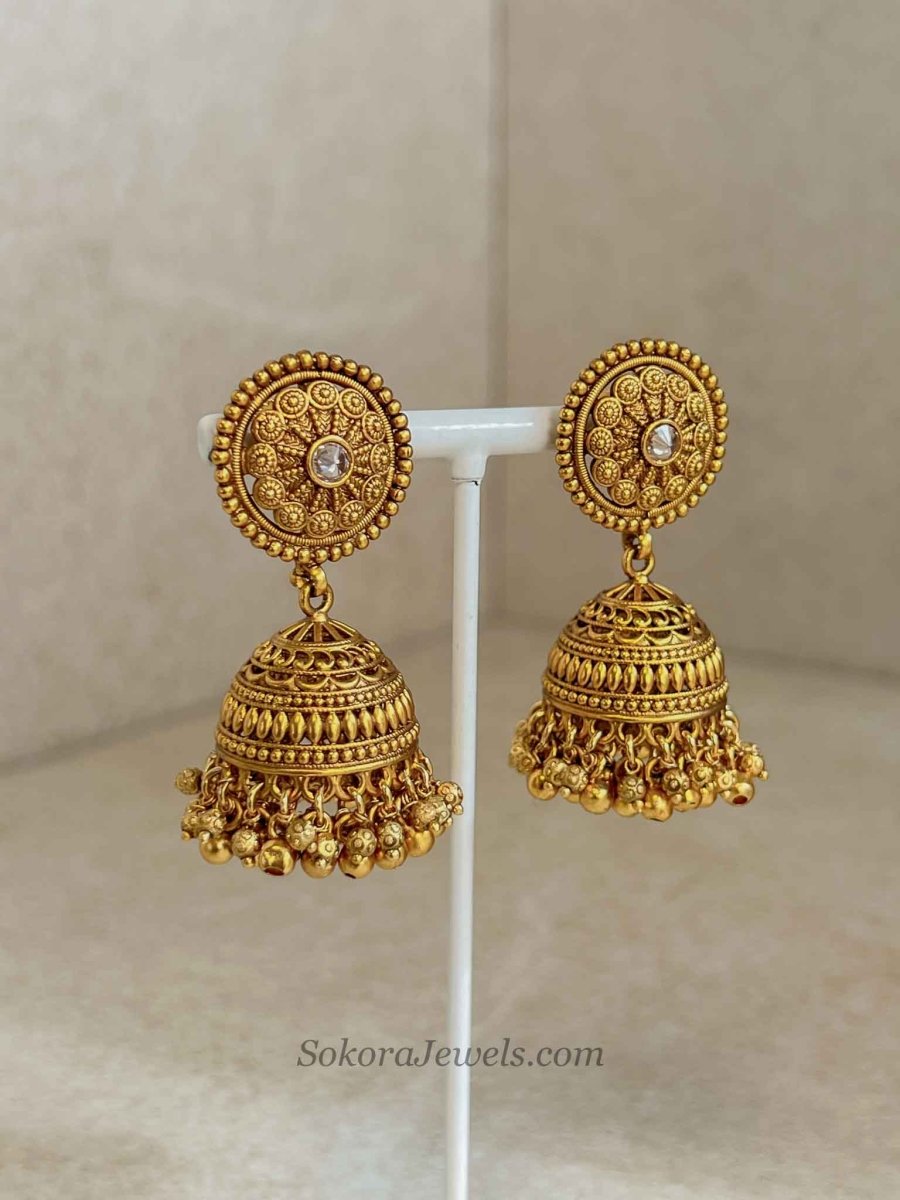 Gold Mandala Layered Choker Set - SOKORA JEWELSGold Mandala Layered Choker Set