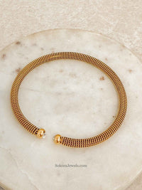 Gold Mesh Wrist Cuff - SOKORA JEWELSGold Mesh Wrist Cuff