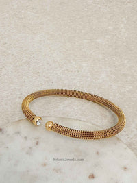 Gold Mesh Wrist Cuff - SOKORA JEWELSGold Mesh Wrist Cuff