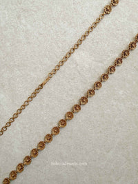 Gold Rose Flower Waist chain - SOKORA JEWELSGold Rose Flower Waist chain