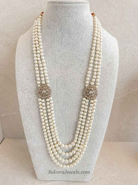 Golden Broach Detail Mens Mala - SOKORA JEWELSGolden Broach Detail Mens Mala