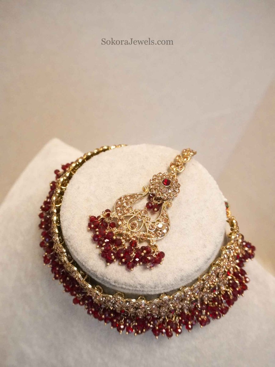 Golden Choker Set - SOKORA JEWELSGolden Choker Set