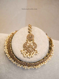 Golden Choker Set - SOKORA JEWELSGolden Choker Set