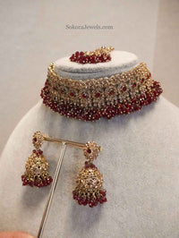 Golden Choker Set - SOKORA JEWELSGolden Choker Set
