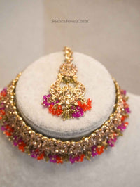 Golden Choker Set - SOKORA JEWELSGolden Choker Set