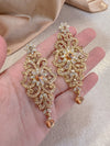 Golden Crystal Earrings - SOKORA JEWELSGolden Crystal Earrings