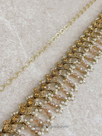 Golden Crystal Waist Chain - SOKORA JEWELSGolden Crystal Waist Chain