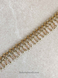 Golden Crystal Waist Chain - SOKORA JEWELSGolden Crystal Waist Chain
