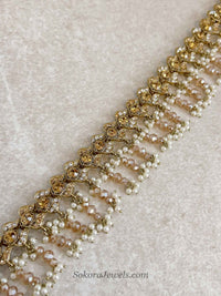 Golden Crystal Waist Chain - SOKORA JEWELSGolden Crystal Waist Chain