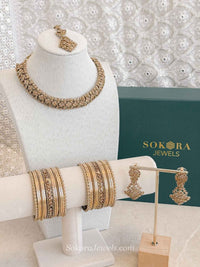 Golden Jewelry Gift Box Set - SOKORA JEWELSGolden Jewelry Gift Box Set