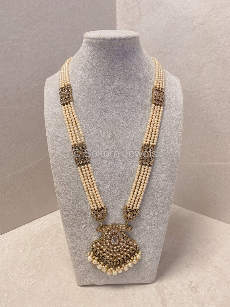 Golden Long Necklace - SOKORA JEWELSGolden Long Necklace