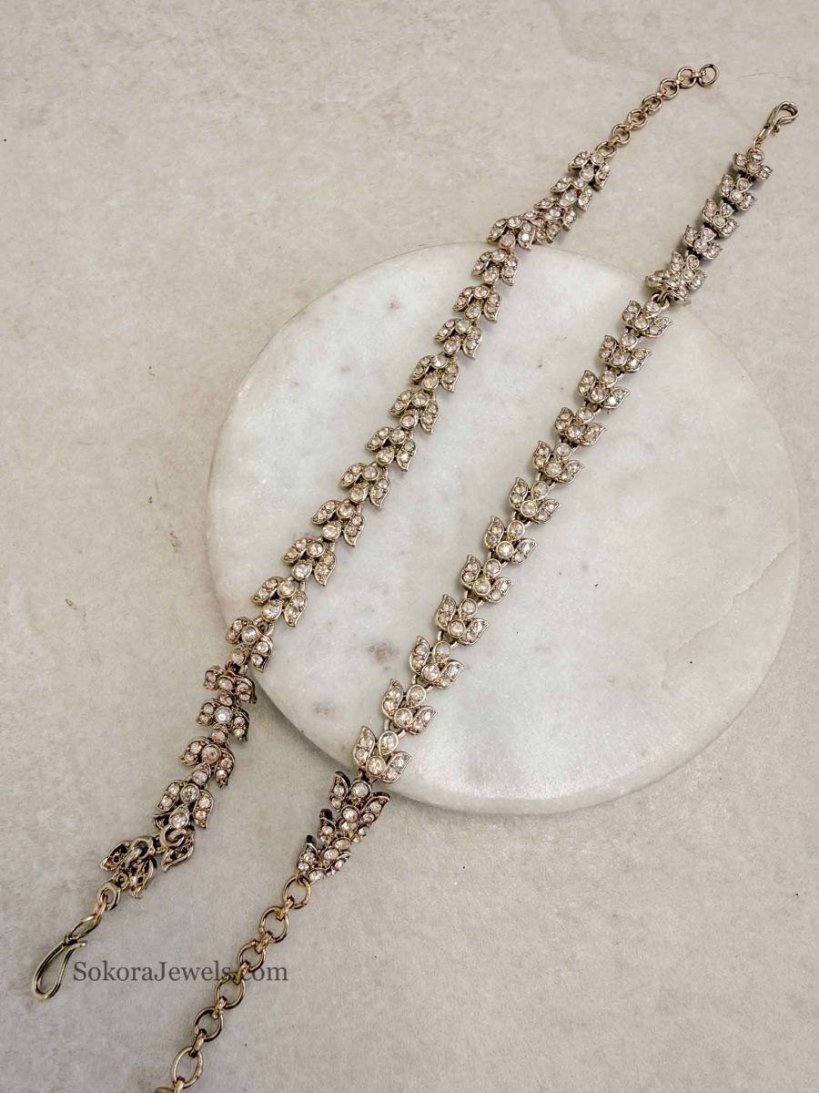 Golden Vine Anklets - SOKORA JEWELSGolden Vine Anklets