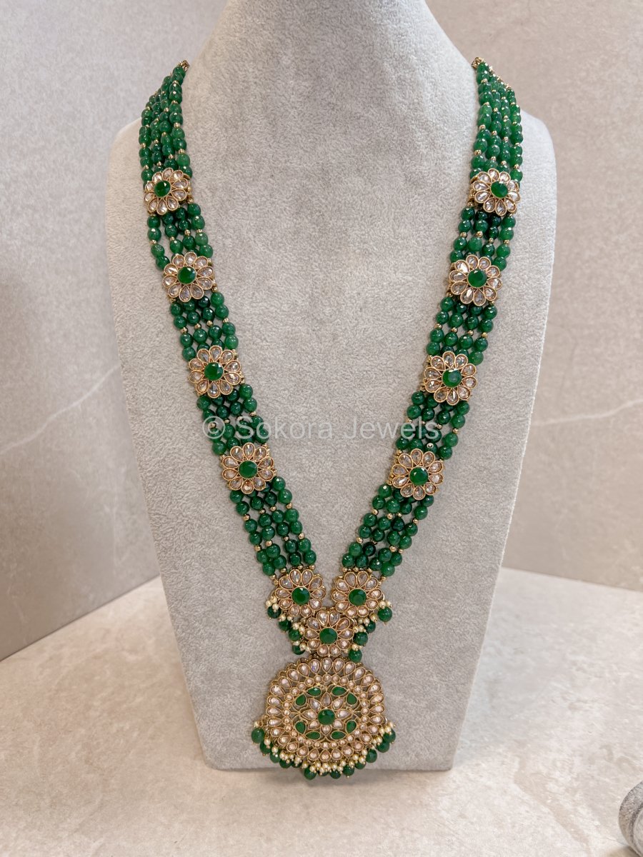 Green Antique Gold Haar - SOKORA JEWELSGreen Antique Gold Haar