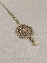 Gulnara Bridal Necklace set - Golden - SOKORA JEWELSGulnara Bridal Necklace set - Golden