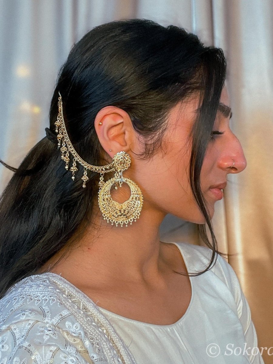 Gurjeet Bright Gold Earrings - SOKORA JEWELSGurjeet Bright Gold EarringsEARRINGS