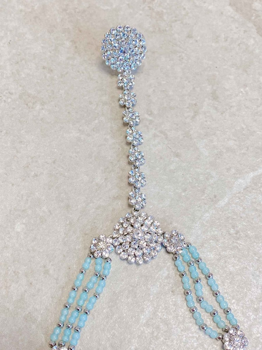 Hand Harness - Light Blue - SOKORA JEWELSHand Harness - Light Blue