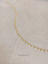 Heart Charm Hair Plait chain - SOKORA JEWELSHeart Charm Hair Plait chain