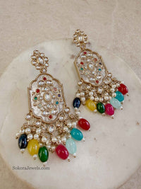 Heeramandi Drop Earrings - SOKORA JEWELSHeeramandi Drop Earrings