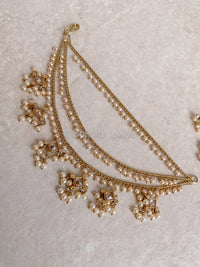 Heeramandi Golden Earring chains (Sahara) - SOKORA JEWELSHeeramandi Golden Earring chains (Sahara)EARRINGS