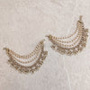 Heeramandi Golden Earring chains (Sahara) - SOKORA JEWELSHeeramandi Golden Earring chains (Sahara)EARRINGS