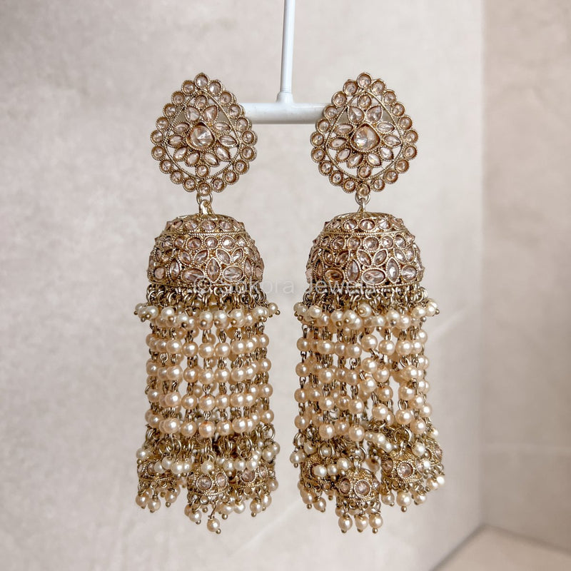 Heeramandi Jhumka Earrings - SOKORA JEWELSHeeramandi Jhumka Earrings