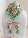 Heritage Statement Style Kundan Choker Set - SOKORA JEWELSHeritage Statement Style Kundan Choker Set