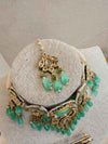 Heritage Statement Style Kundan Choker Set - SOKORA JEWELSHeritage Statement Style Kundan Choker Set